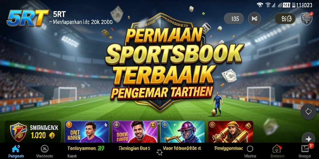 Tampilan screenshot 5RT menunjukkan antarmuka taruhan yang menawan dan informatif.