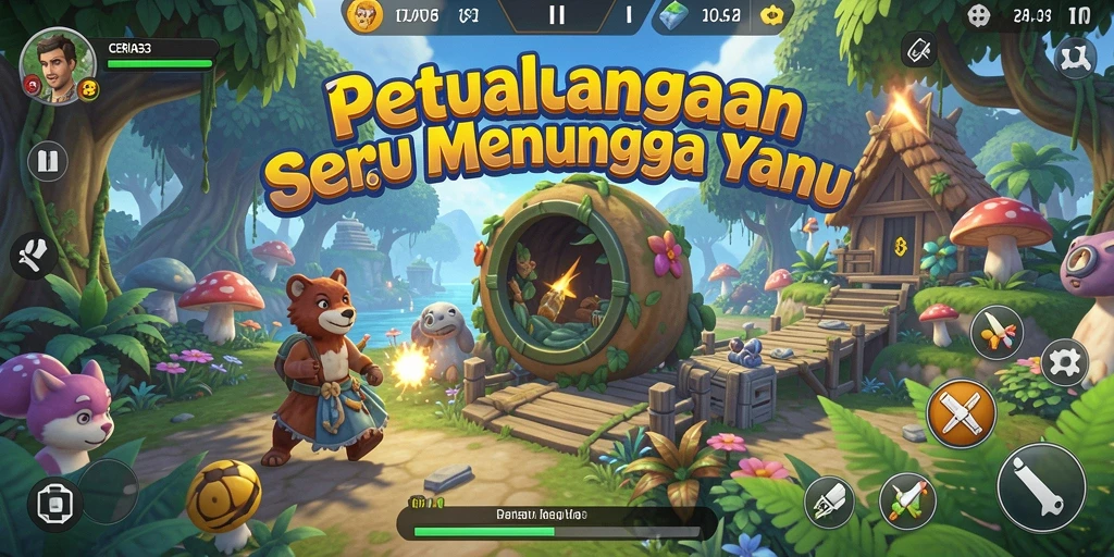 Tangkapan layar CERIA33 menunjukkan petualangan mendebarkan di dunia yang fantastis.