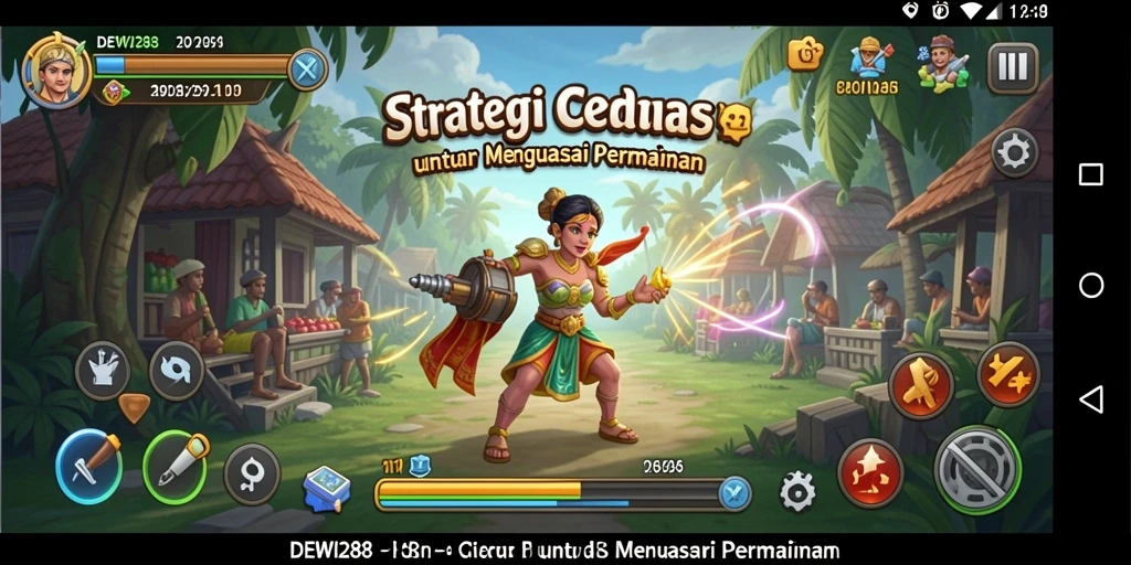 Tampilan gameplay strategis DEWI288 yang mendebarkan dan menantang.