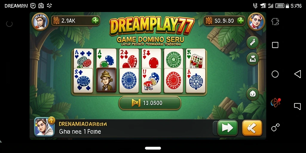 Gameplay seru dan menantang di DREAMPLAY77.