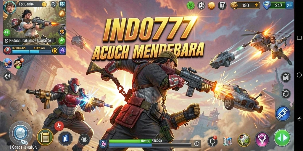 Tampilan gameplay <strong>INDO777</strong> yang penuh aksi dan mendebarkan.