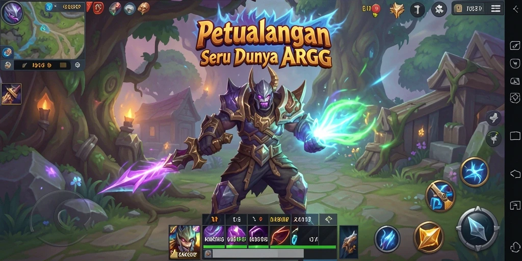 Menampilkan aksi petualangan seru di dunia KAKRP.